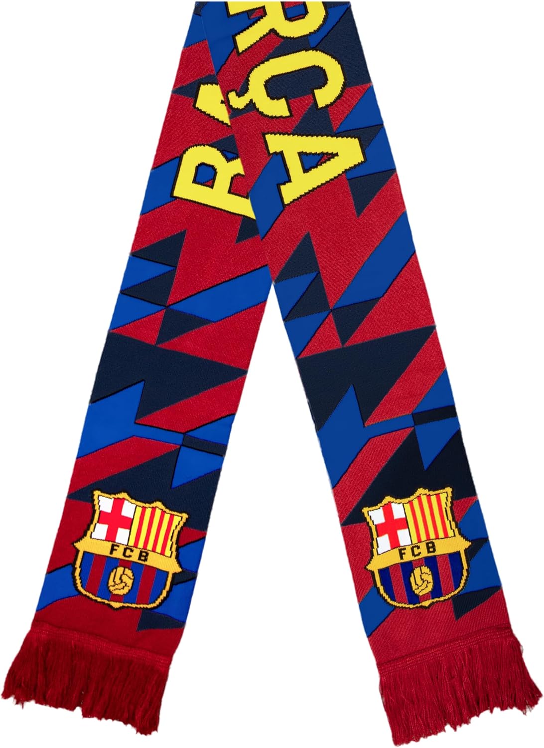 Icon Sports Officially Licensed FC Barcelona Soccer Scarf - Unisex Adult