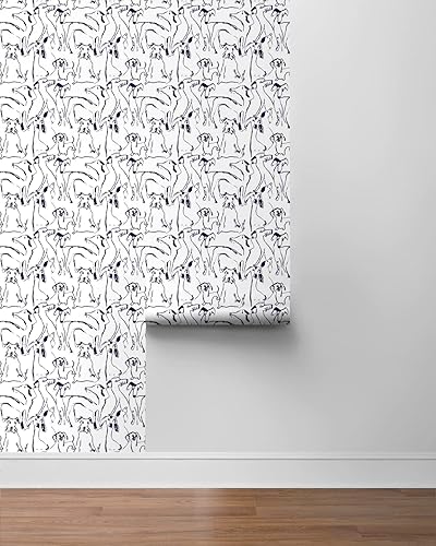 Miniatura 6 de Surface Style - Papel tapiz para despegar y pegar, papel tapiz caprichoso para dormitorio, tocador, cocina, vinilo, cobertura de 30.75 pies