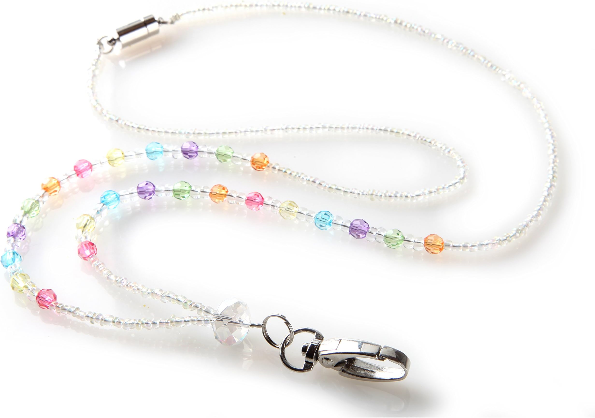 ID Avenue 02-70211 Lollipop Beaded Lanyard for Women (Pack of 3)