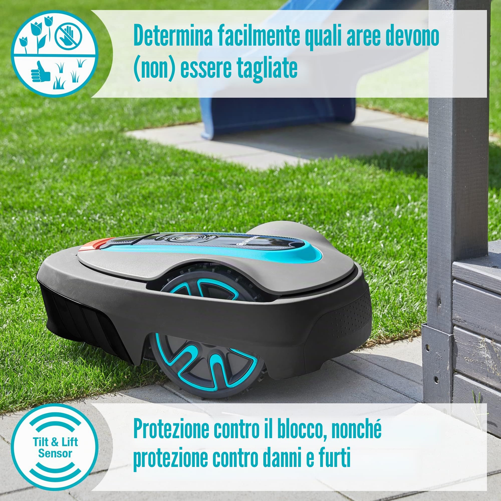 Gardena Mähroboter smart SILENO city 600 m²