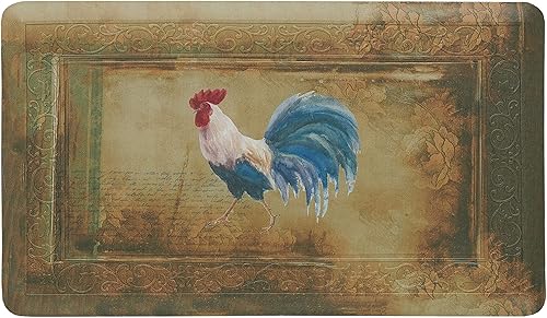 Miniatura 2 de Chef Gear - Tapete de cocina antifatiga, diseño novedoso, acolchado cómodo tapete de chef para alivio de pie y soporte, antideslizante, 17.5 x 32