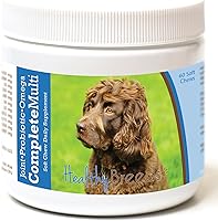 Vista 124 de Healthy Breeds Schnauzer miniatura todo en uno multivitamínico suave masticable 90