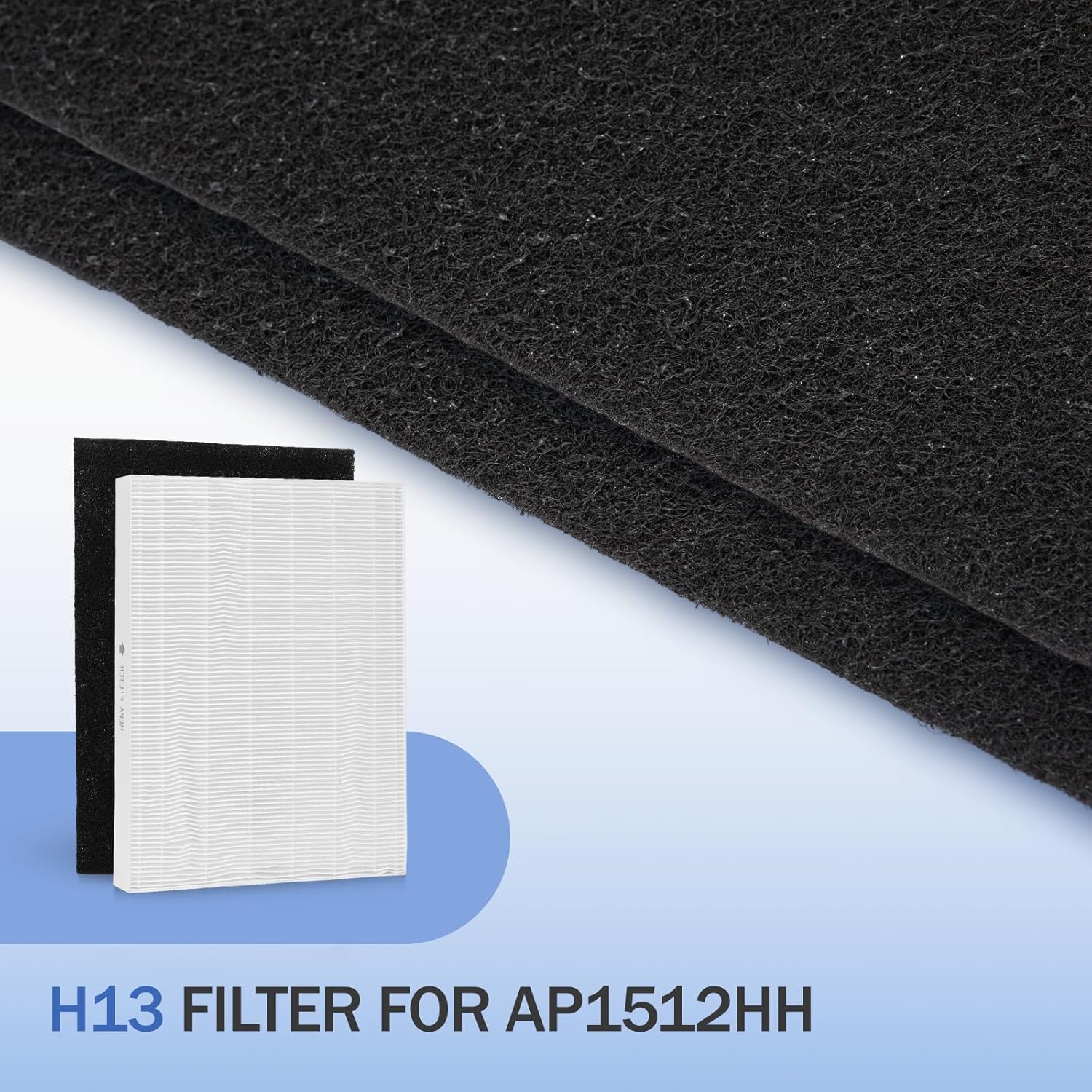 AP-1512HH Filter Replacement Compatible with Coway AP1512 Air Purifier& Airmega 200M Air Purifier, Replacement Filter, 1 True Air Filter and 2 Carbon Pre-Filters - Image 4
