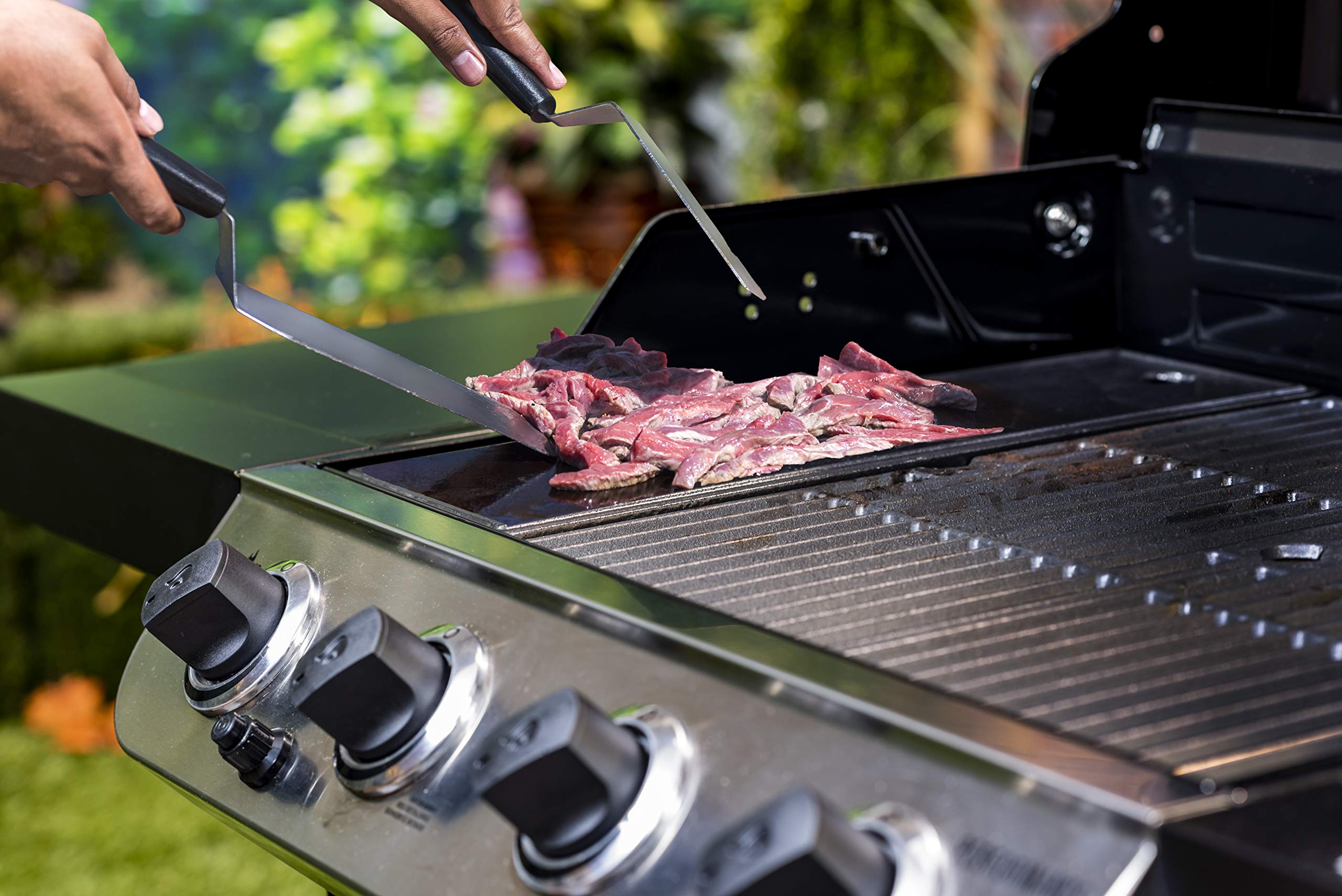 DELSbbq Grillplatte Für Charbroil Performance – 43,2x50,8 Cm, Antihaftbeschichtet, Für 3/5/6 Brenner, Aus Kohlenstoffstahl