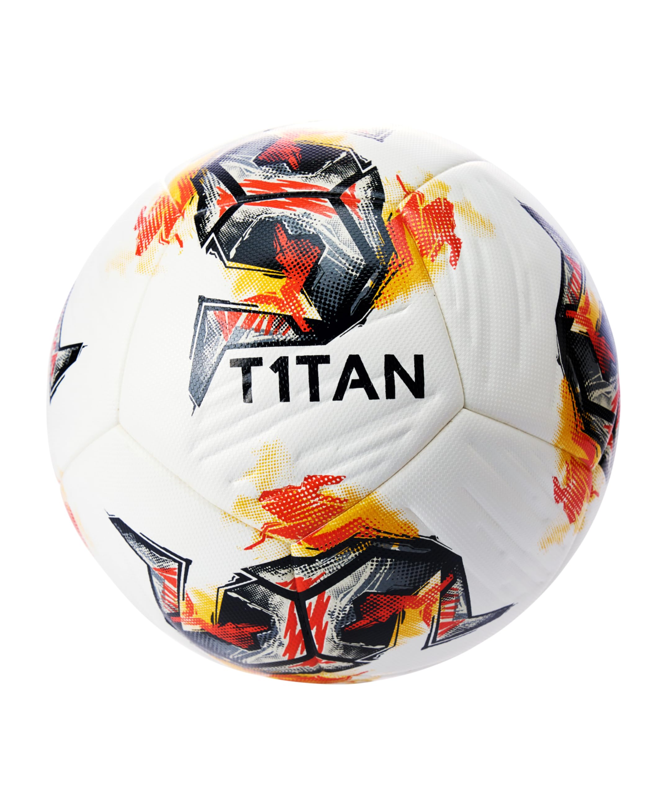 T1TAN Ballon de Football Taille 5 pour Clubs – Ballon de Match + Ballon d'entraînement Homme & Femme Taille 5 – Thermocollé – sans Couture