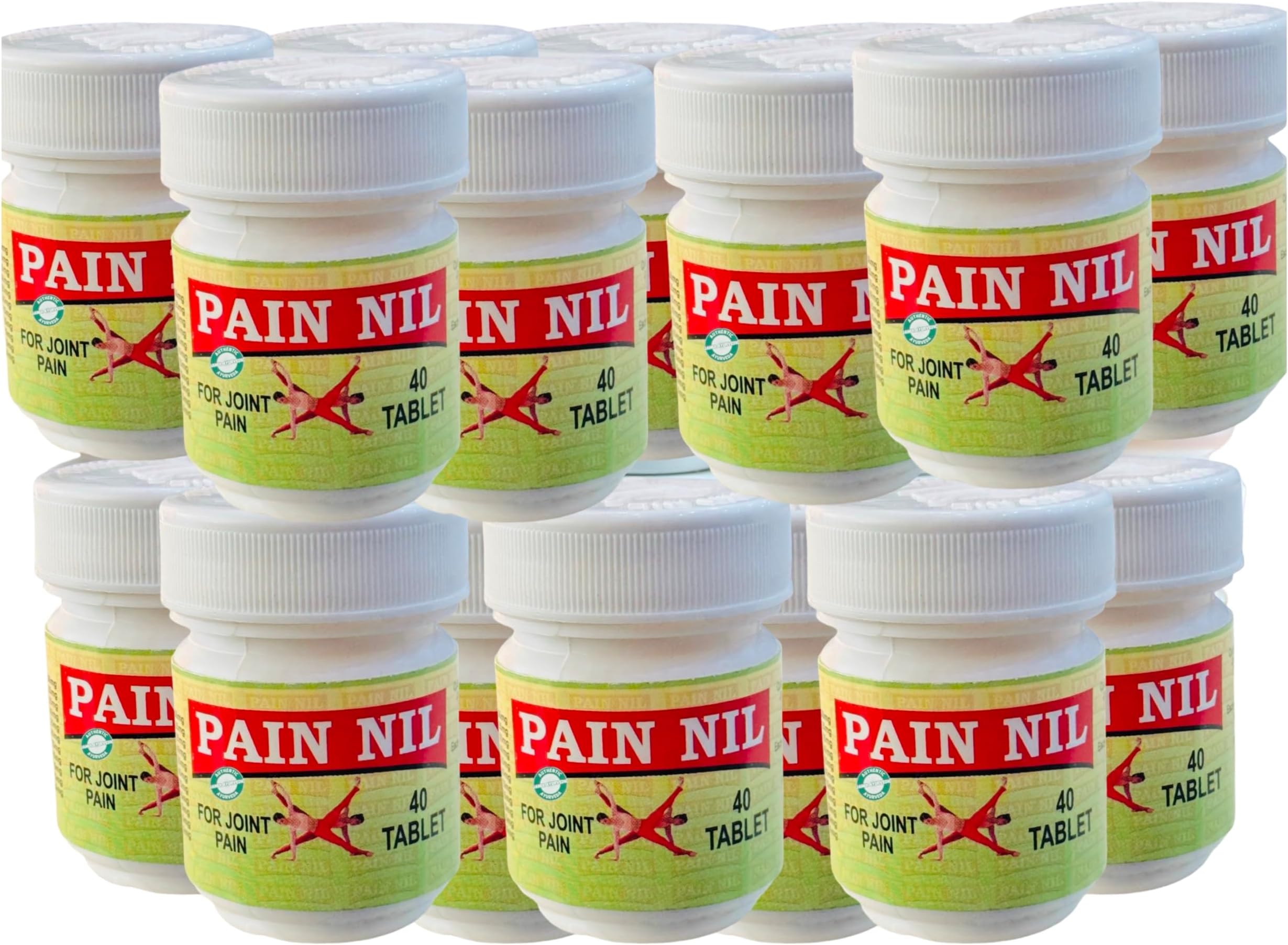 Pain Nil Tablet 40 N | For Joint Pain | Swami Herbal | Pack Of 25 Box