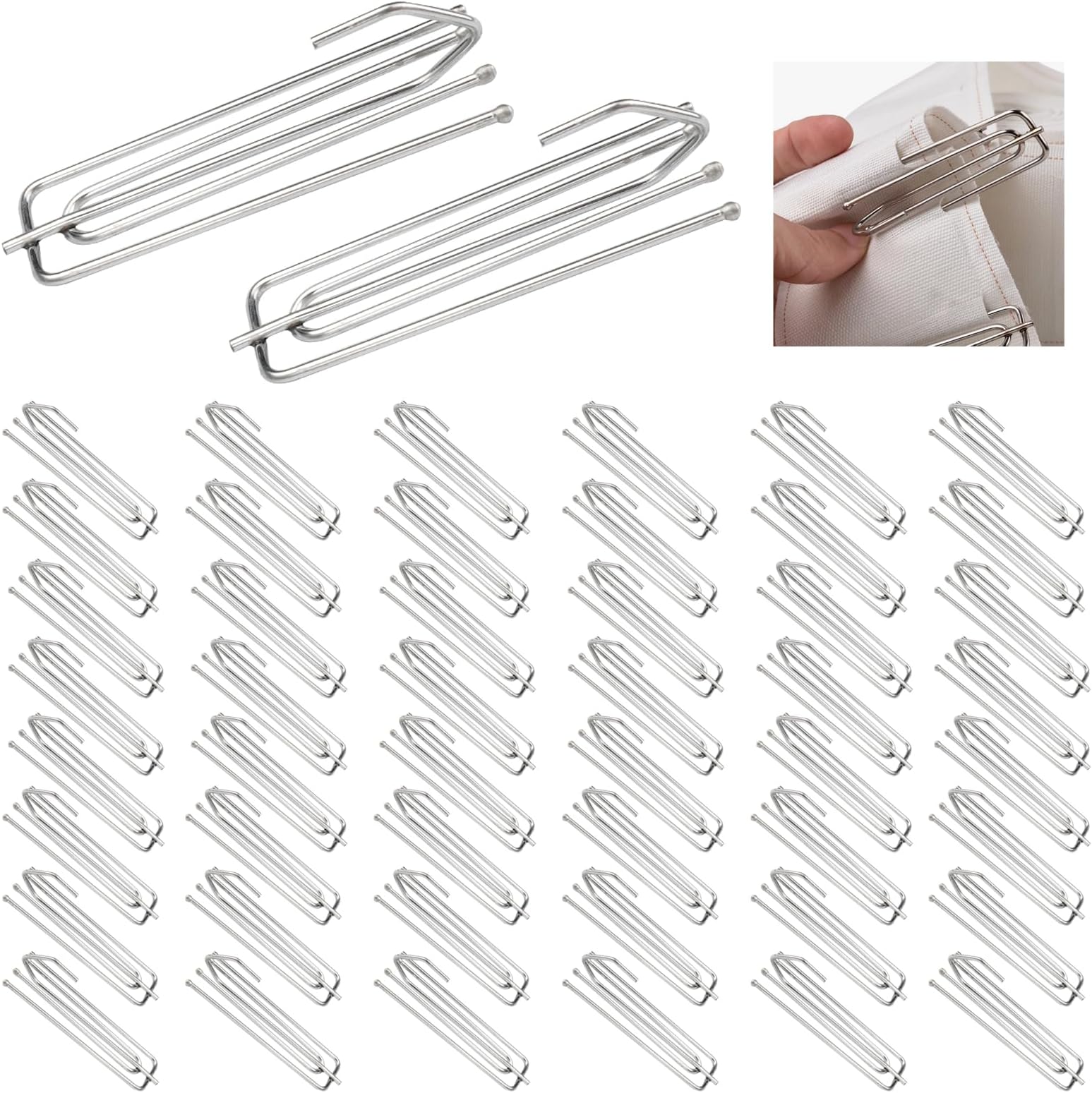 30er-Pack Kajakhaken Aus Robustem, Hochelastischem Kunststoff – Schnellverschluss Für Bungee-Seile, Camping & Wassersport – Praktische J-Haken Für Kanu & Boot 30er-Pack Kajakhaken Aus Robustem, Hochelastischem Kunststoff – Schnellverschluss Für Bungee-Seile, Camping & Wassersport – Praktische J-Haken Für Kanu & Boot
