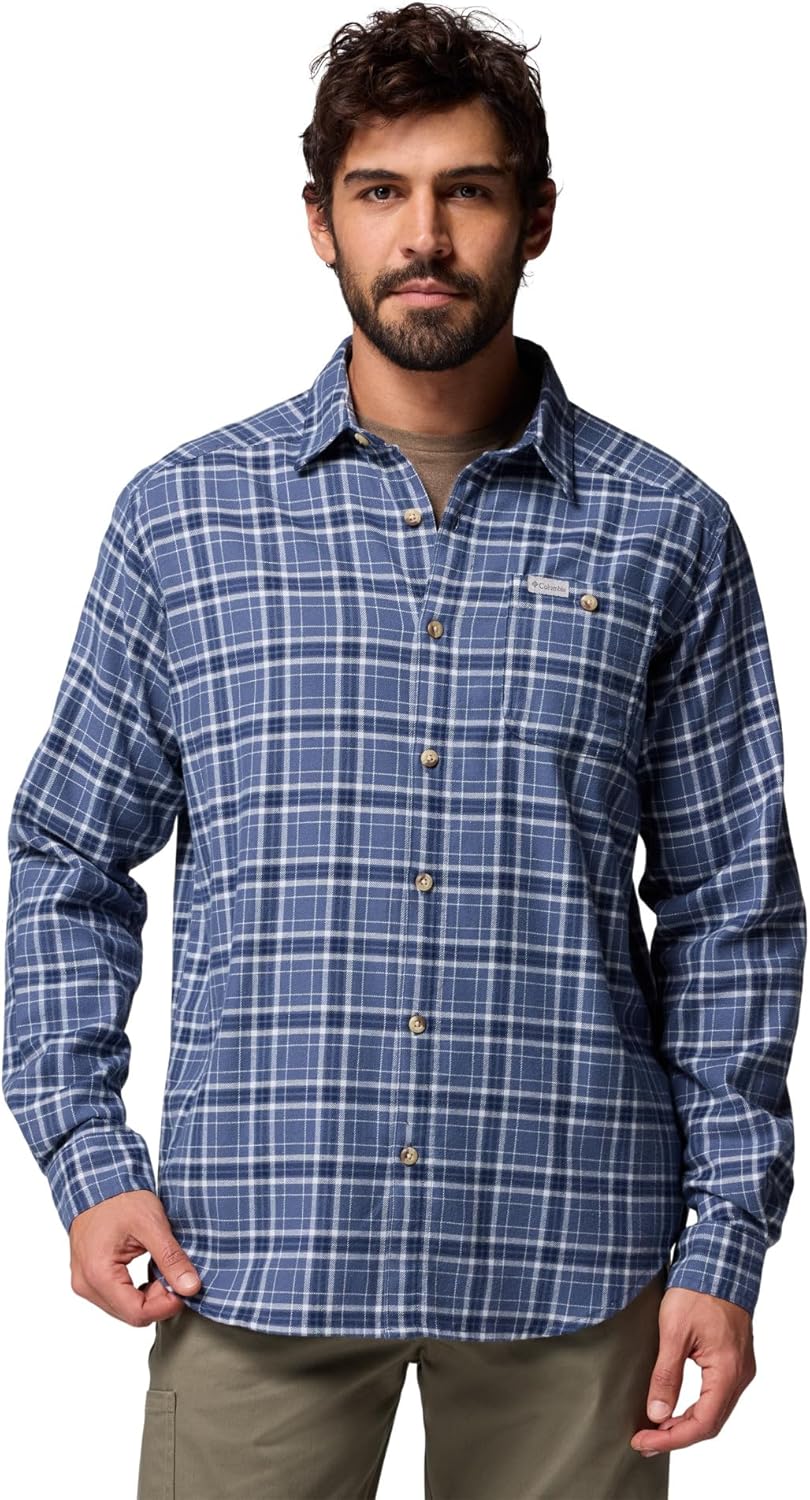 Columbia Men's Cornell Woods Flannel Long Sleeve Shirt