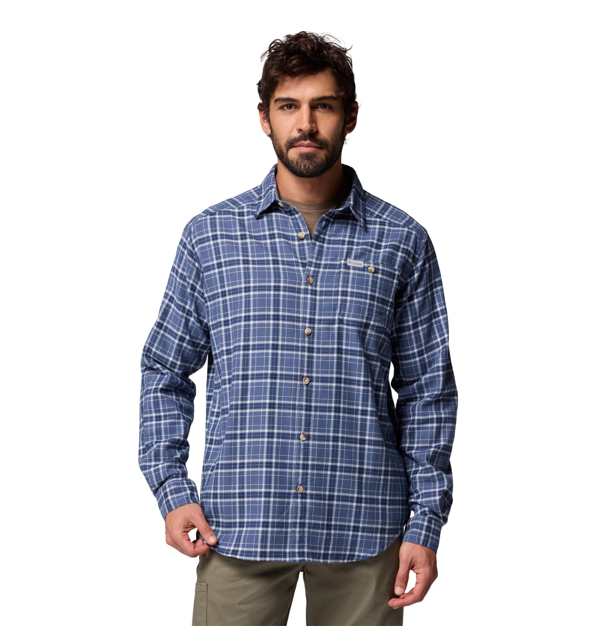 Men's Cornell Woods Flannel Long Sleeve Shirt