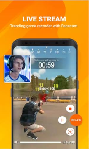Screen Recorder Face Cam & Screenshot Capture Face Cam & Screenshot Capture video gameplay screen re