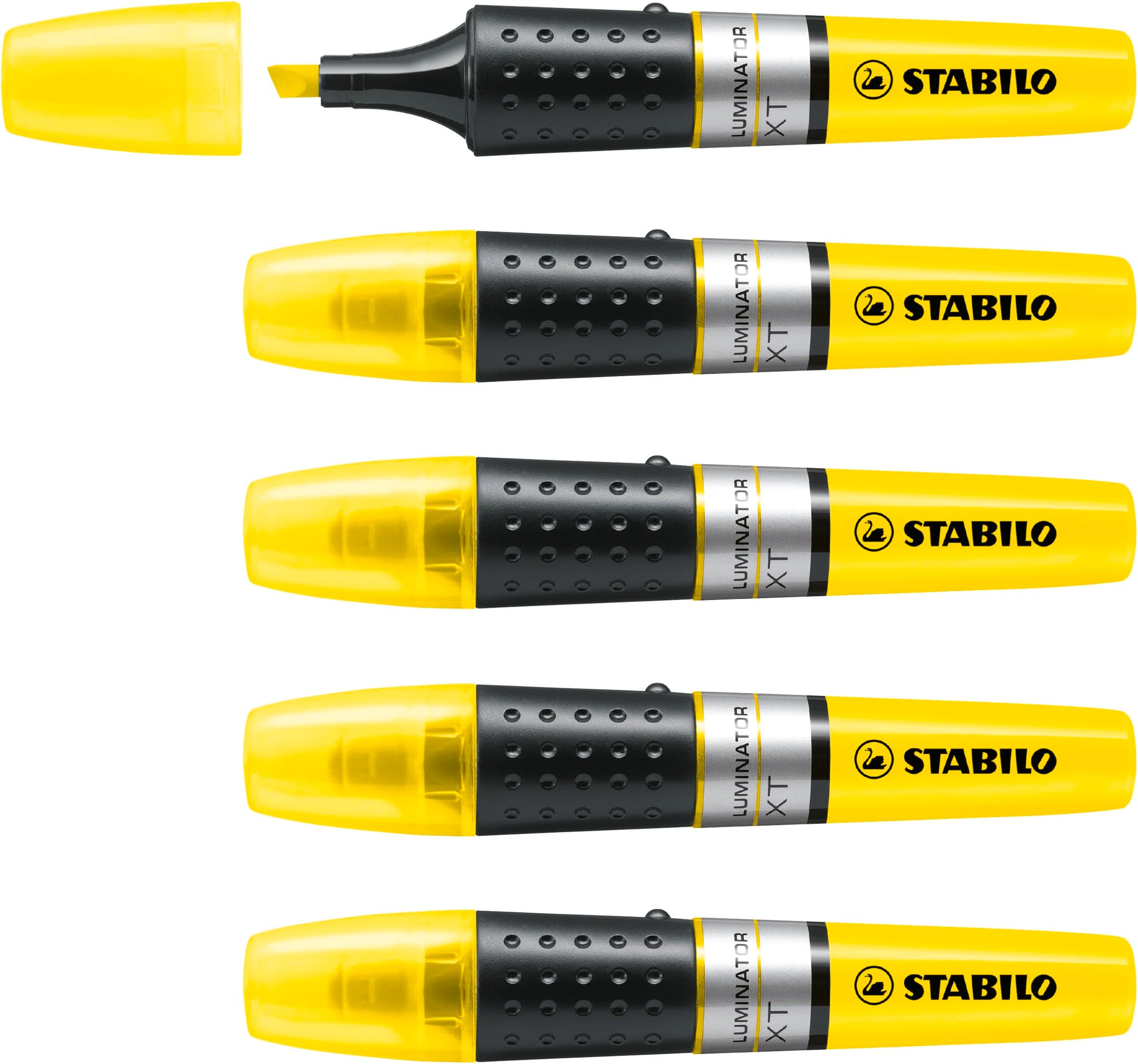 STABILO LUMINATOR - Highlighter - Pack of 5 - Yellow