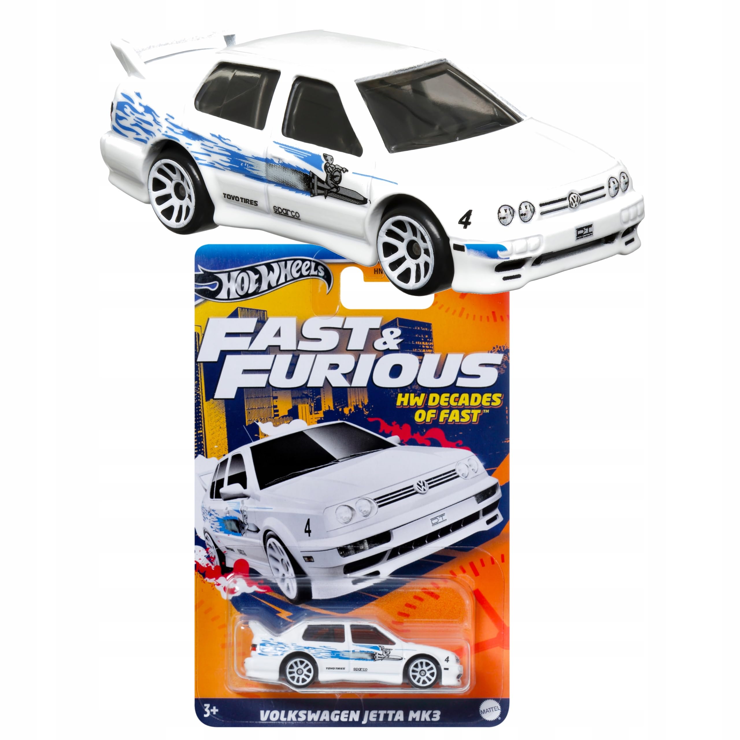 Z & N TradingMatchbox - Volkswagen jetta Mk.3-1:64 diecast car