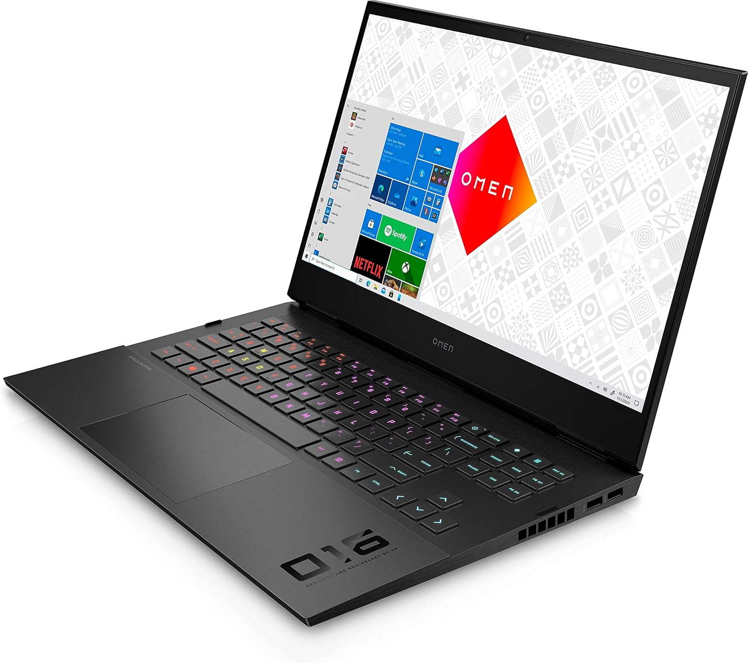 HP - Gaming OMEN 16-c0002sl Notebook, AMD Ryzen 7 5800H, RAM 16 GB, SSD 1 TB, AMD Radeon RX 6600M 8 GB, Windows 11 Home, Display 16.1 FHD 144 Hz, Audio Bang Olufsen, USB-C, USB, HDMI, RJ-45, Nero HP - Gaming OMEN 16-c0002sl Notebook, AMD Ryzen 7 5800H, RAM 16 GB, SSD 1 TB, AMD Radeon RX 6600M 8 GB, Windows 11 Home, Display 16.1 FHD 144 Hz, Audio Bang Olufsen, USB-C, USB, HDMI, RJ-45, Nero