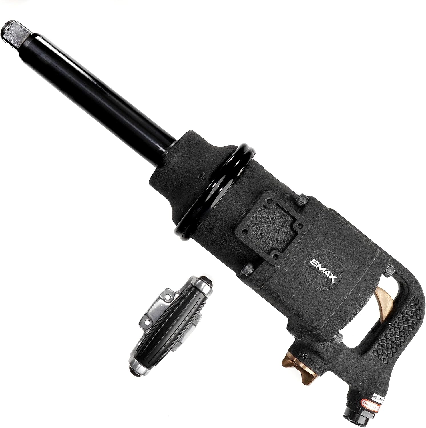 EMAX Air Impact Wrench - 1" Drive Pneumatic Mechanic Tool with 1,400 ft lbs Max Torque & 3,500 RPM - EATIWH1S1P