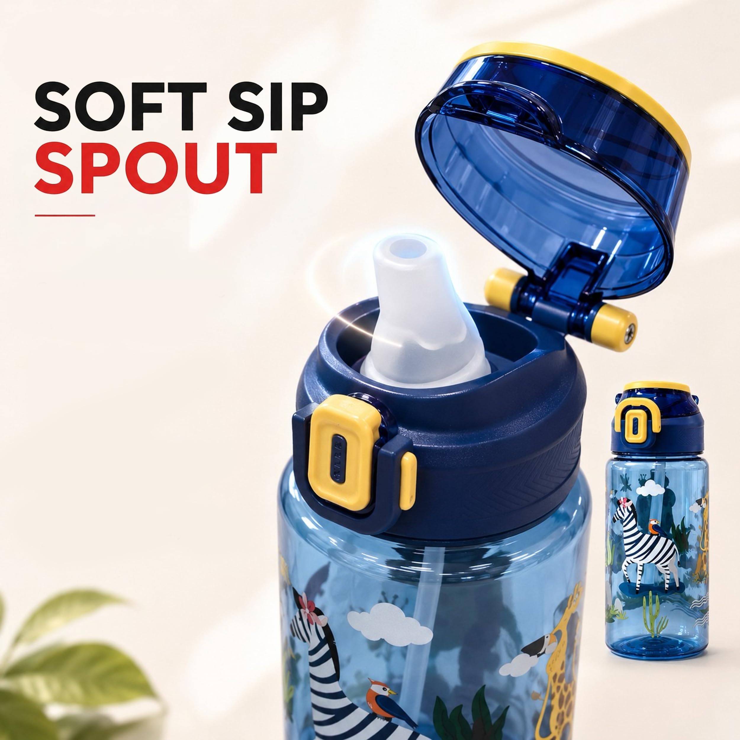 SLOVIC Kids Water Bottle - Jungle Design -5