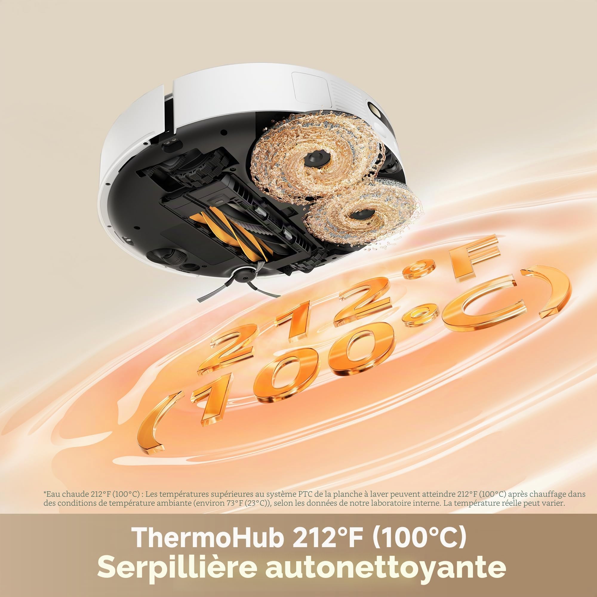 dreame Aspirateur robot L60 Ultra PE avec reconnaissance de plus de 220