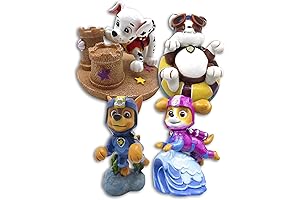 Paw Patrol Aquarium Ornament Bundle: Delightful Decorations for Kids' Fish Tanks