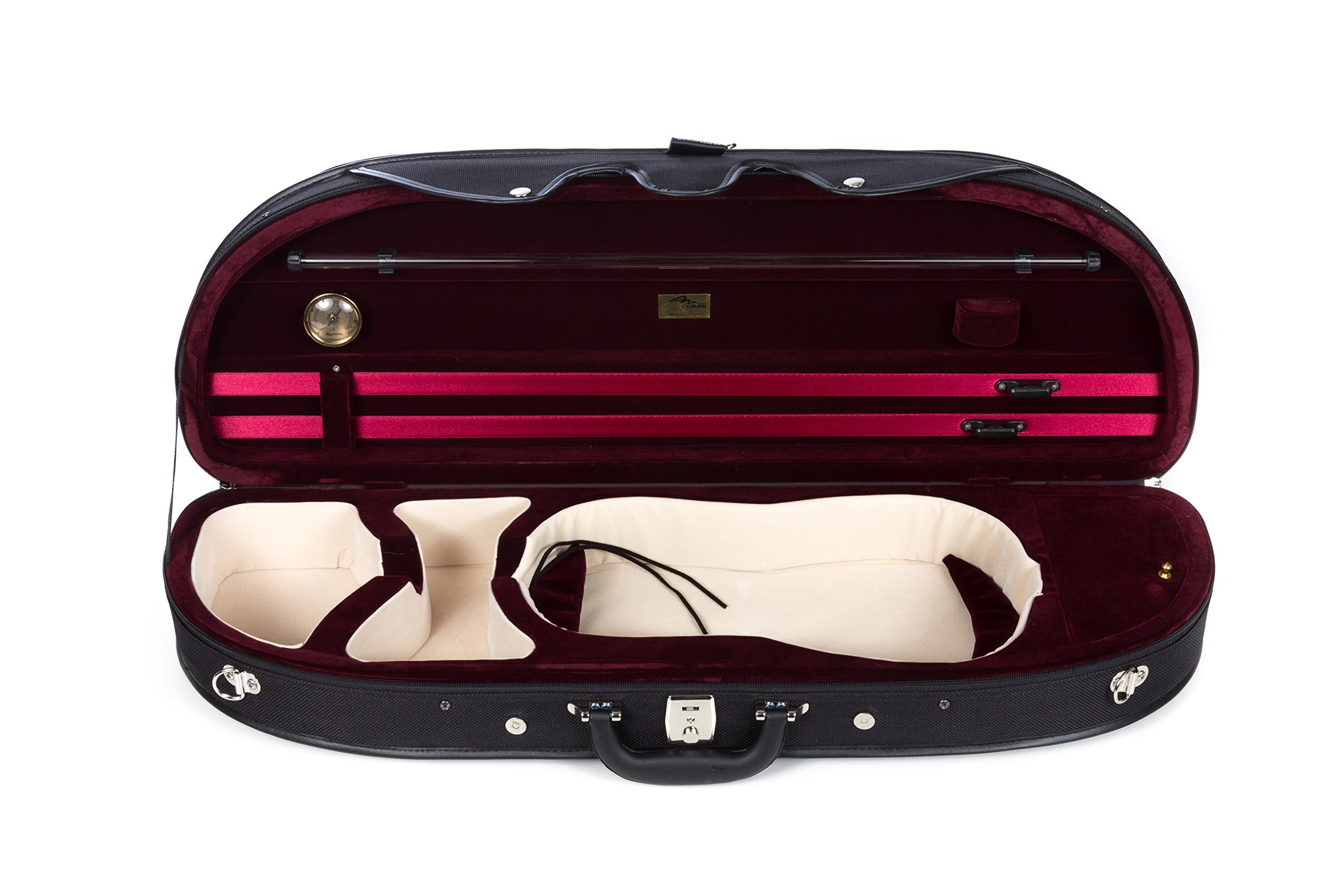 Schiuma custodia per violino 4/4 Classic Nero - Marrone M-case