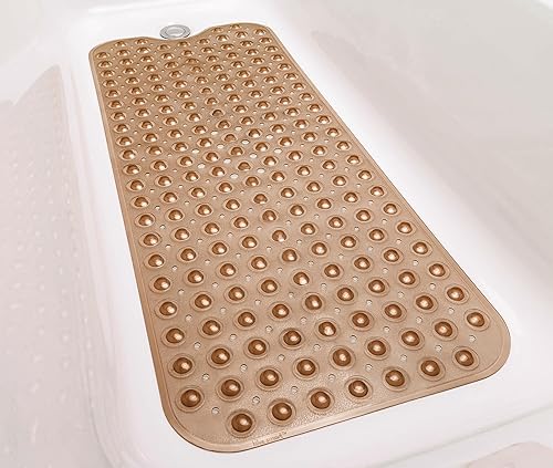 Miniatura 56 de Alfombrilla para bañera (largo, extra larga), Vinilo, Amarillo opaco., M Amarillo opaco,Aqua opaco (azul-verde),Azul claro opaco,Turquesa opaca