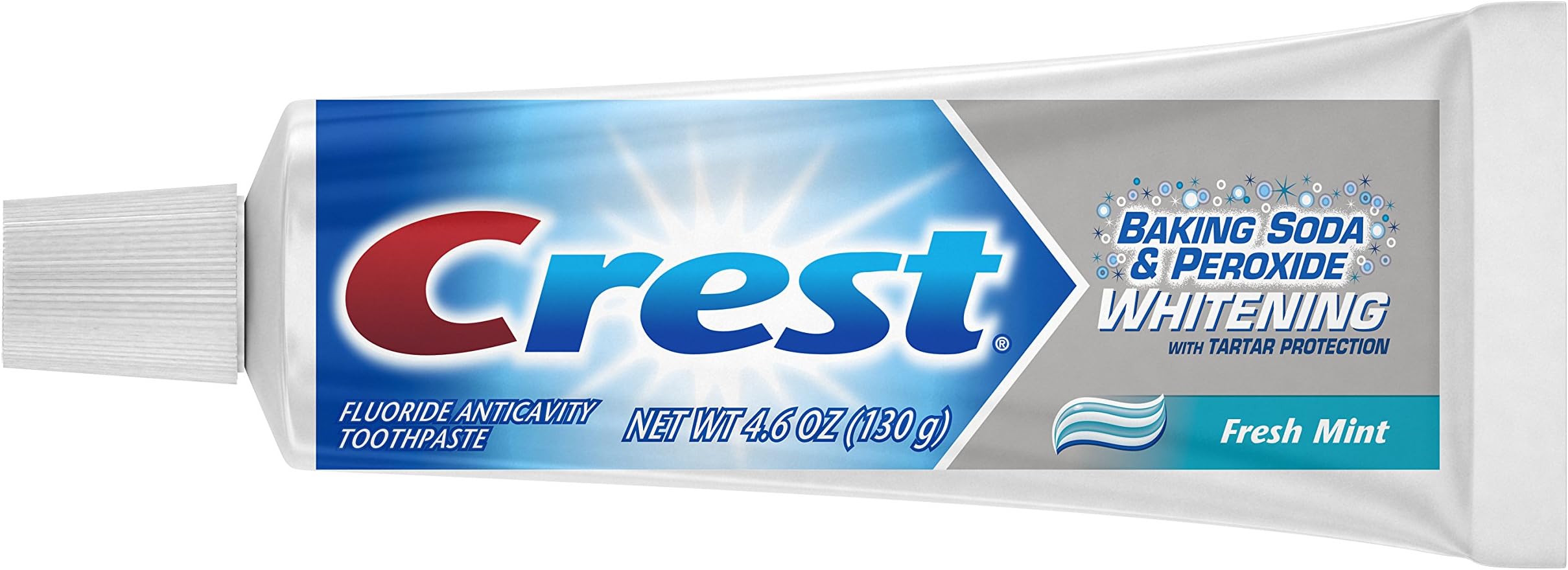 Baking Soda And Peroxide Whitening Toothpaste Fresh Mint,130 G