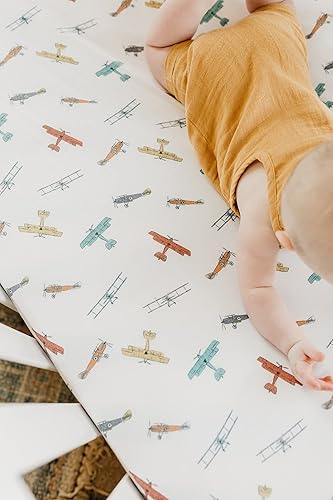 Miniatura 5 de Copper Pearl Sábana bajera de punto prémium para cunasábana para niños pequeños Ace