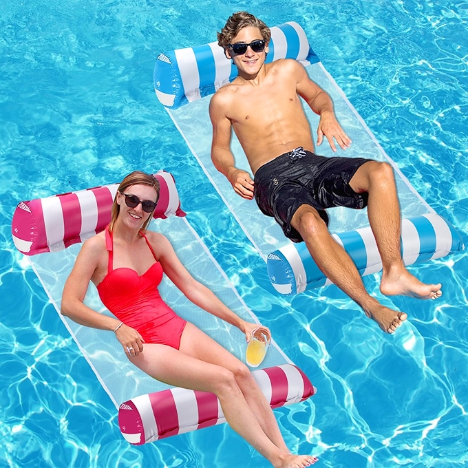 卡卡西成人泳池充气浮漂四合一浮筏