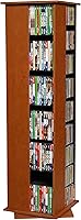 Vista 5 de Venture Horizon - torre giratoria para CDs, DVDs, Blu-ray, Disney, VHS, negra, 600 lugares, Madera, Walnut