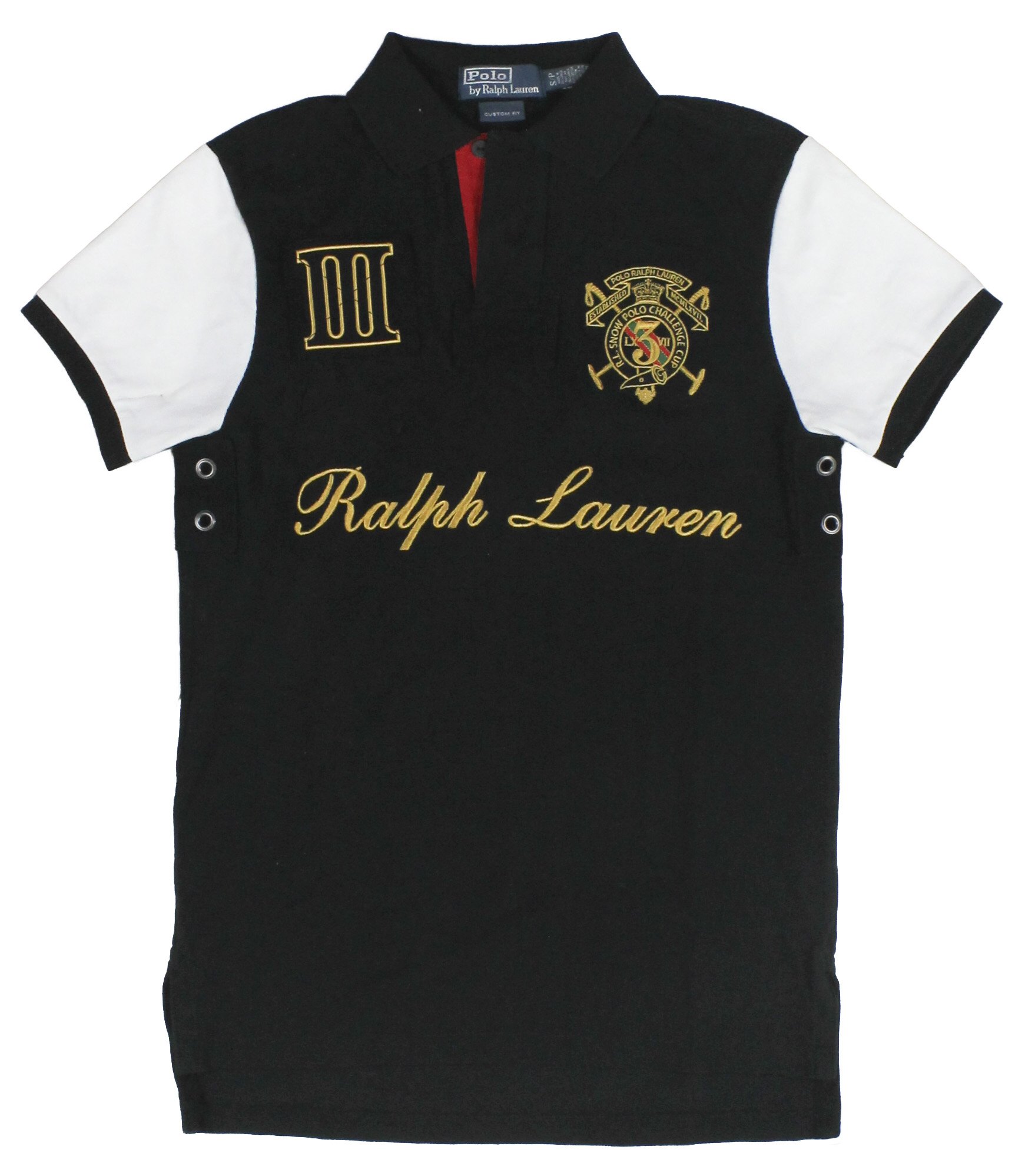 Polo Ralph Lauren Men's Custom-Fit Snow Polo Challenge Cup Shirt