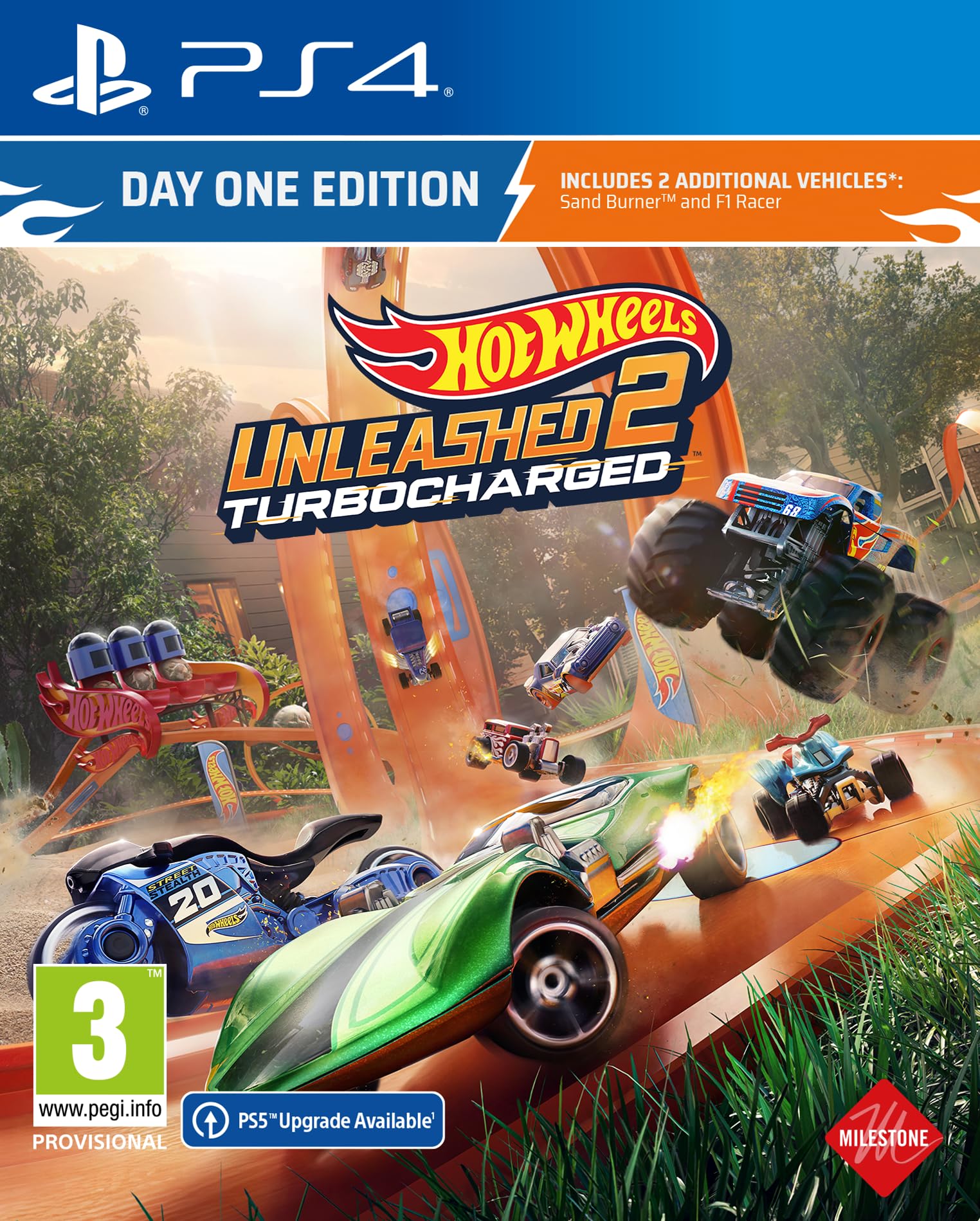 Milestone Hot Wheels Unleashed 2 - Turbocharged - D1 Edition - PS4 - PEGI Version