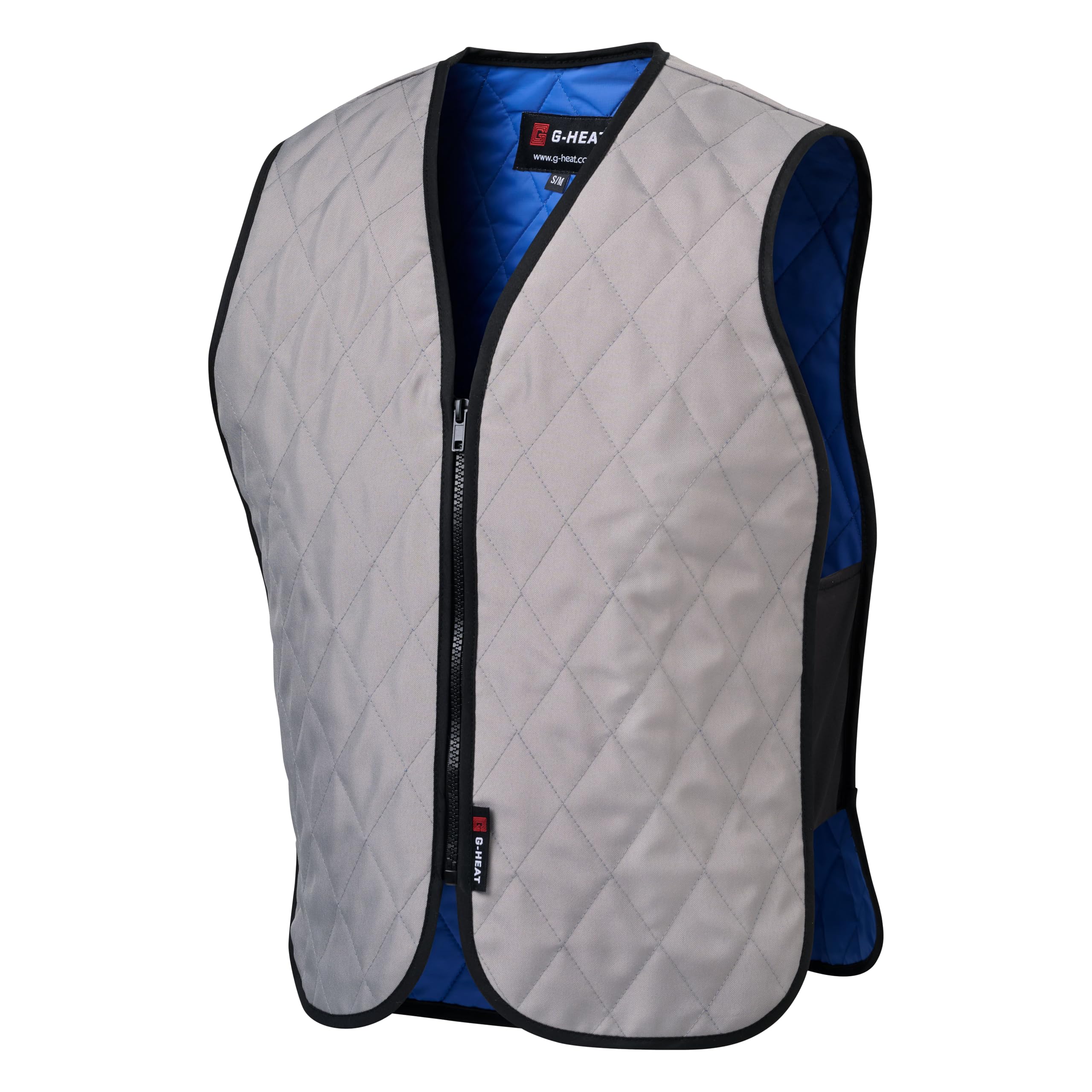G-HEAT - Chaleco refrescante con tecnología policool | Ultraligero y transpirable | Efecto de frescura instantánea | Ideal para trabajar al aire libre, deporte y canículo