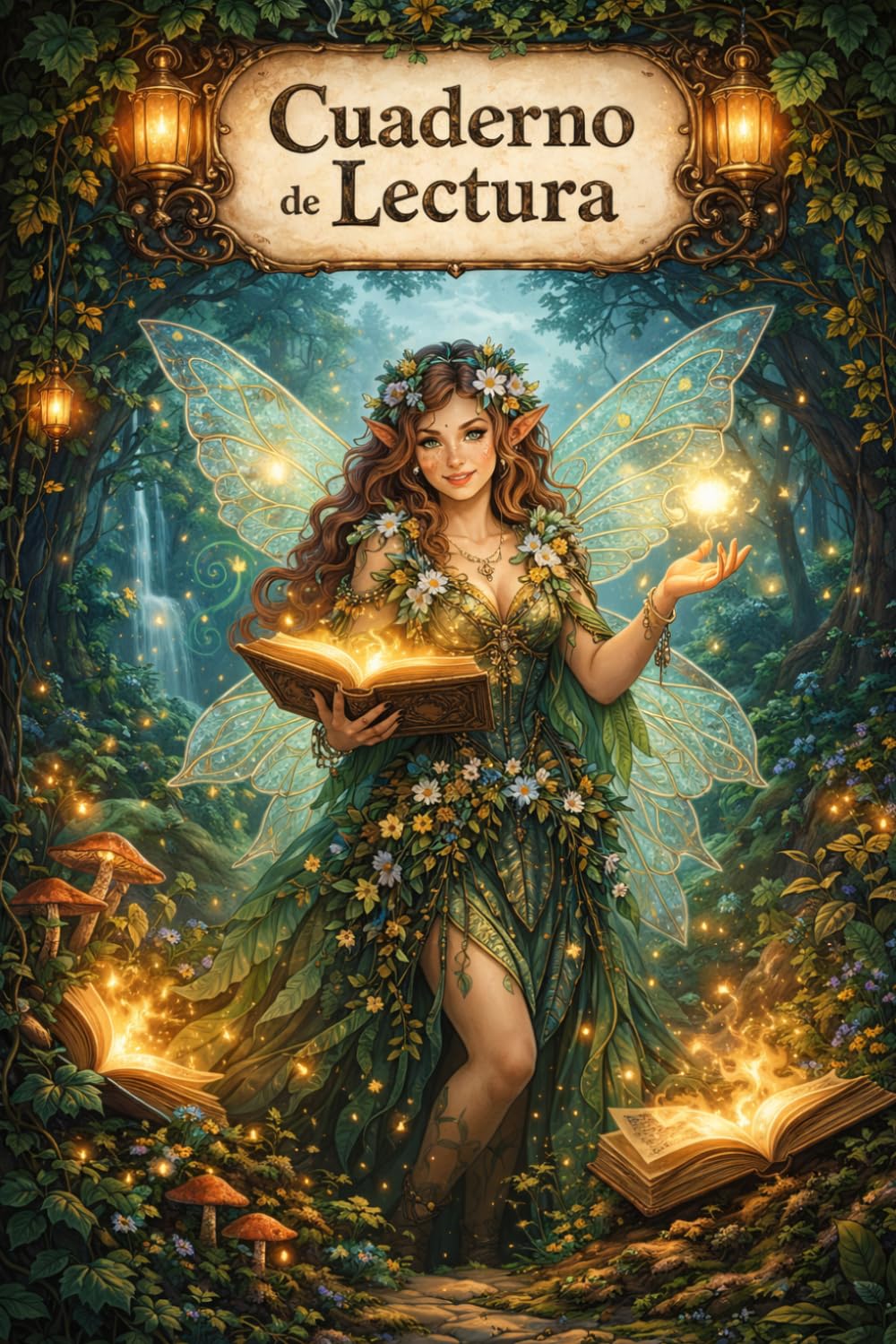 Cuadernos de Lecturas Fantasía Hada Ninfa