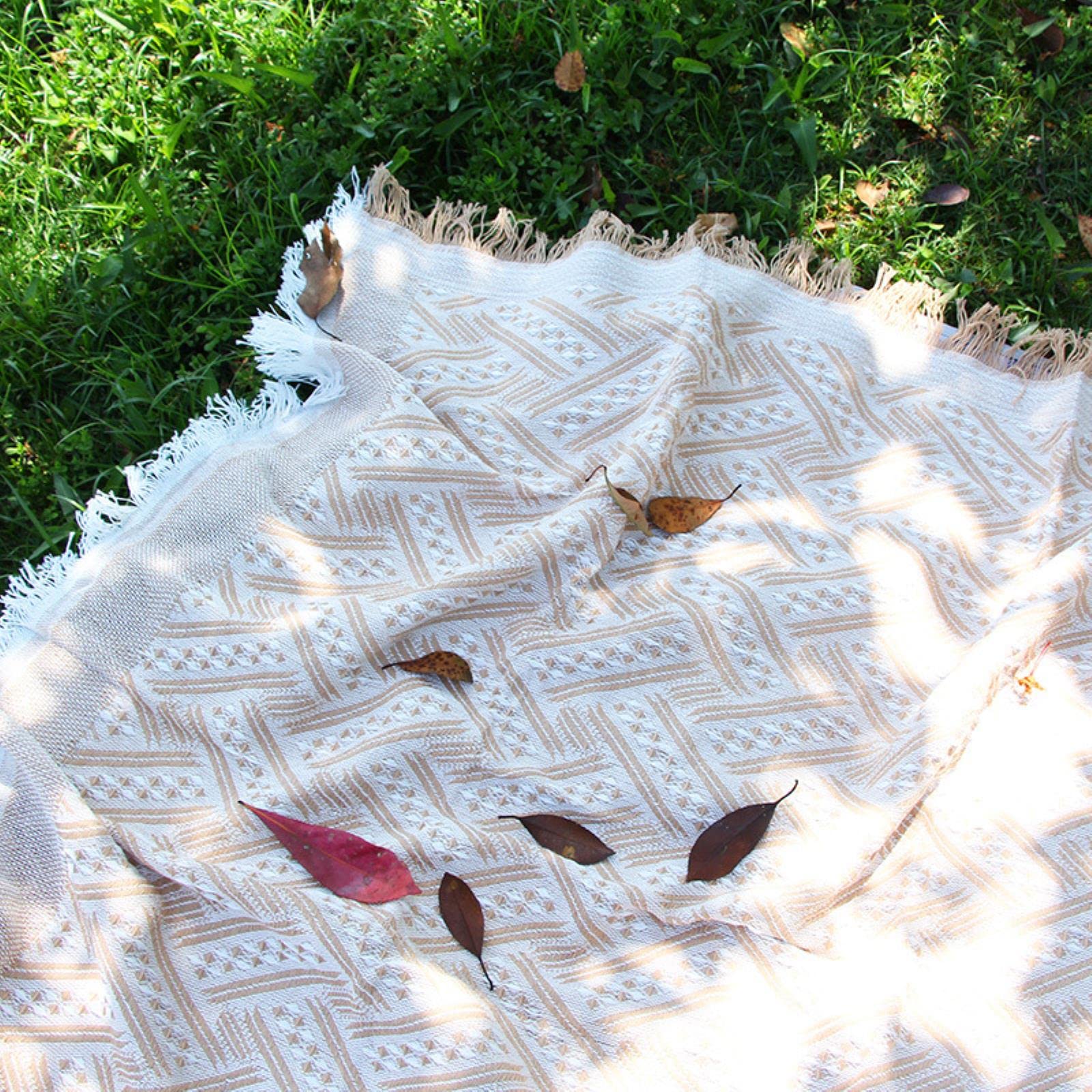 Tapis de Pique-Nique en mélange Coton et Polyester