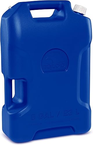 Miniatura 3 de Igloo 6 Gallon Heavy Duty Portable Camping Hiking Water Storage Container Blue