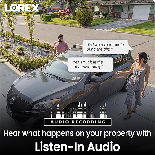 Miniatura 4 de Lorex Cámara de seguridad con cúpula metálica 4K HD - Cámara de seguridad para el hogar con cable PoE resistente a la intemperie para exteriores -