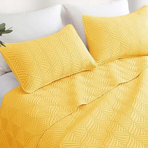 Miniatura 7 de Whale Flotilla Juego de edredón ultrasuave de alta calidad, tamaño King, para todas las estaciones, colcha de microfibra prelavada, ligera y