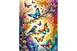 Mesmerizing Butterfly Diamond Painting: Transform Your Canvas into an Enchanting Masterpiece