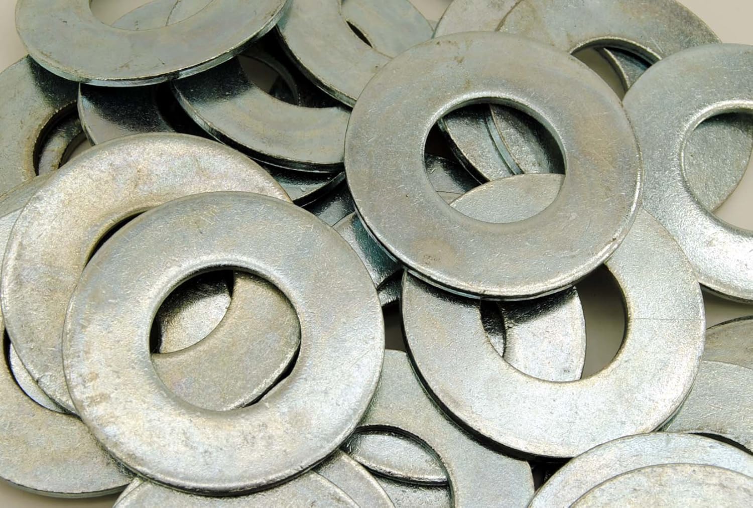 (10) 1-3/4 USS Flat Washers - Zinc Plated