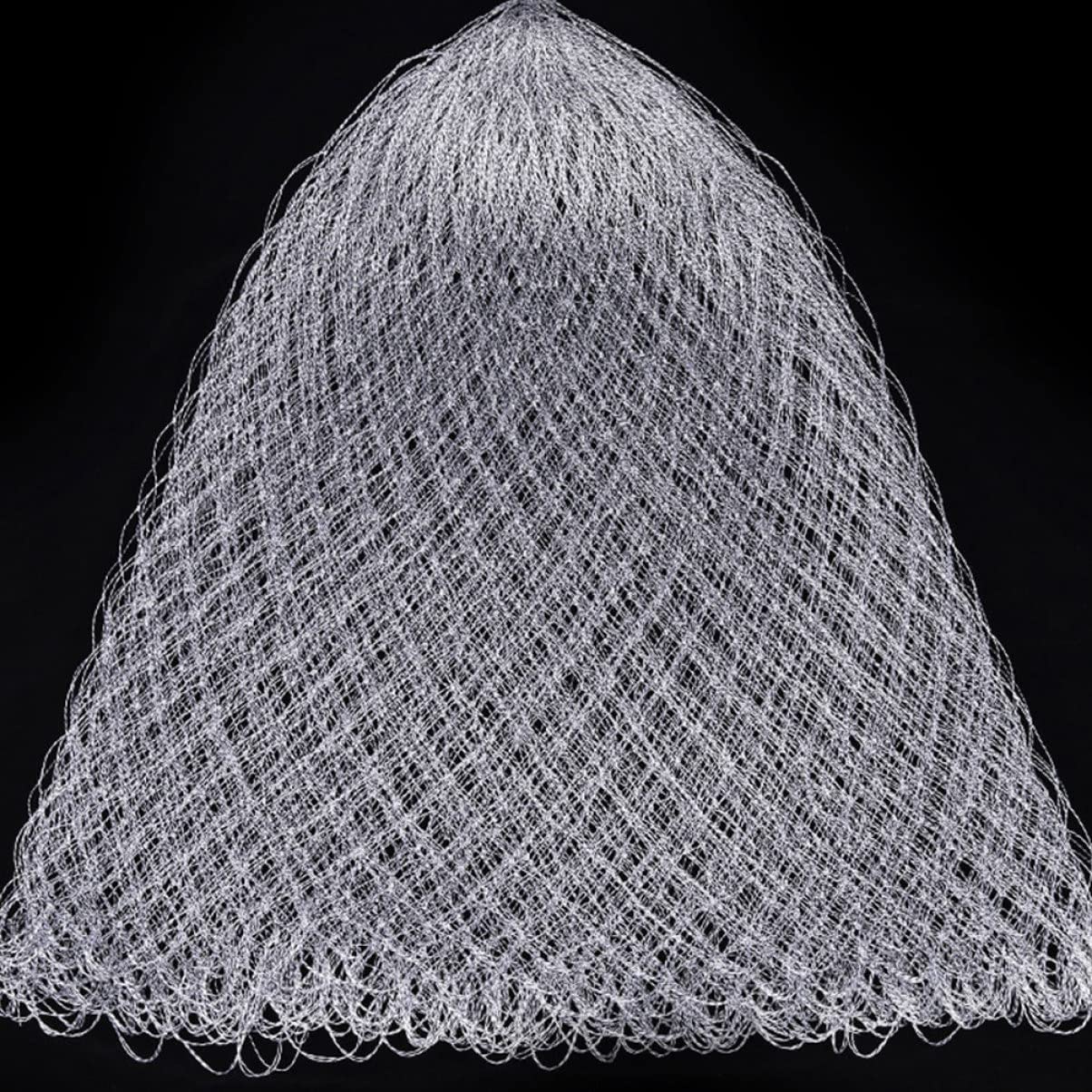 Rete da pesca di ricambio per reti da atterraggio, rete da atterraggio di ricambio, rete da pesca galleggiante, rete da pesca per gamberetti, reti per piscine d'acqua dolce, accessori per lenze d