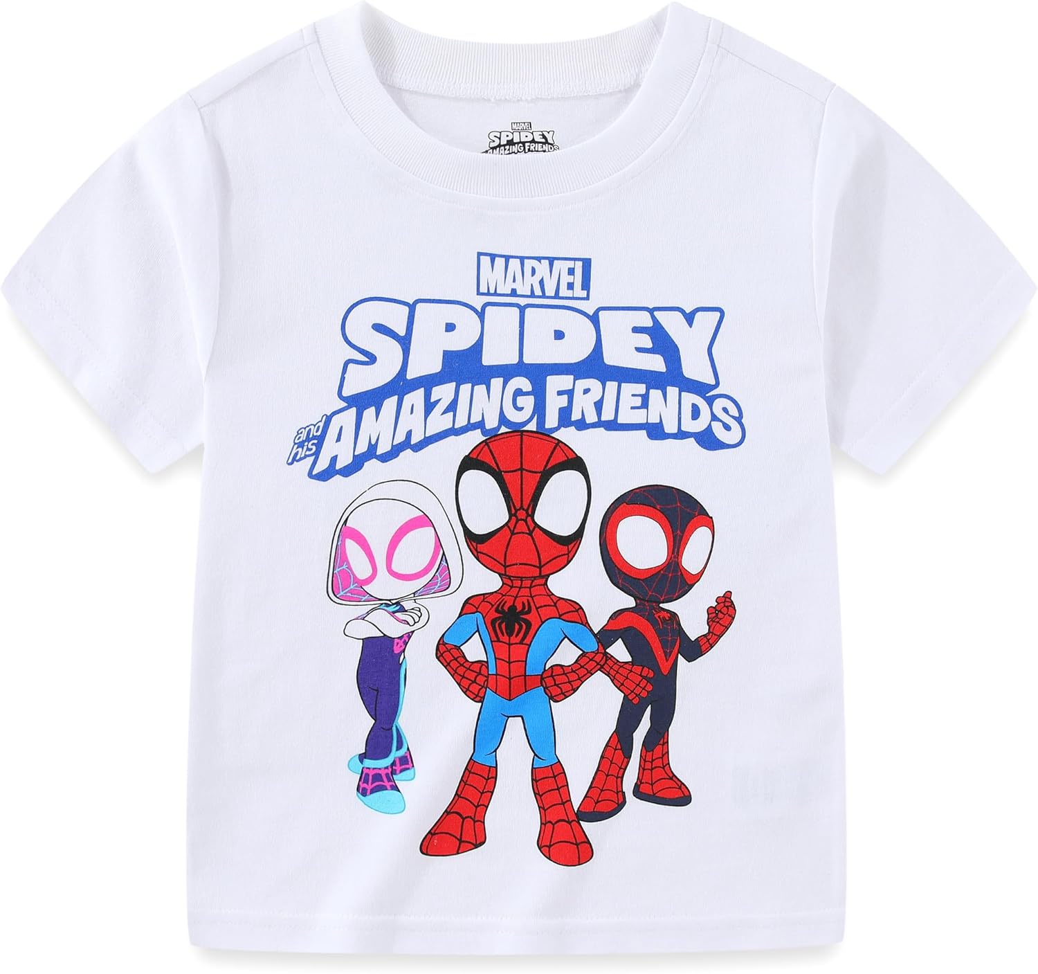 Marvel Spidey and His Amazing Friends Boys Short Sleeve T-Shirt and Pants Set for Toddler and Big Kids - Image 2
