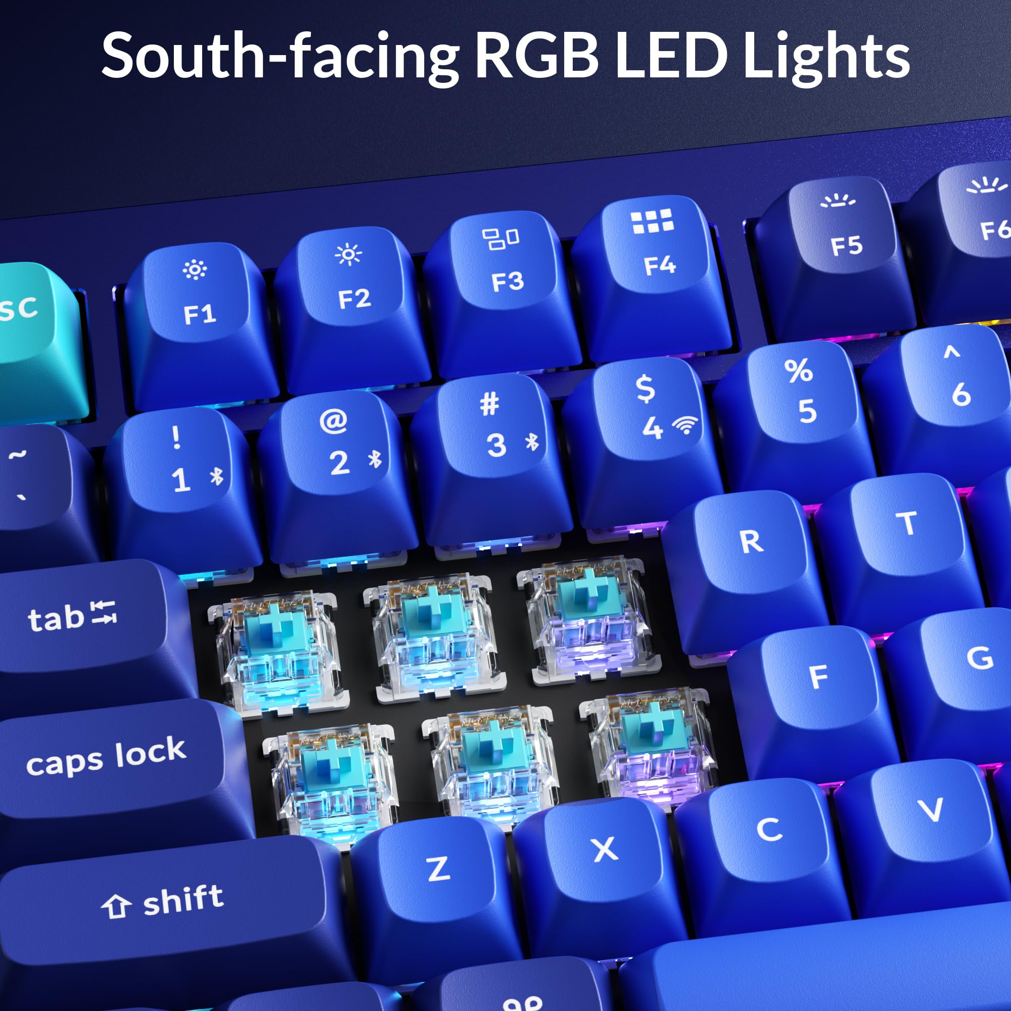 Amazon.com: Keychron Q1 RGB Wired Custom Mechanical Keyboard, 75
