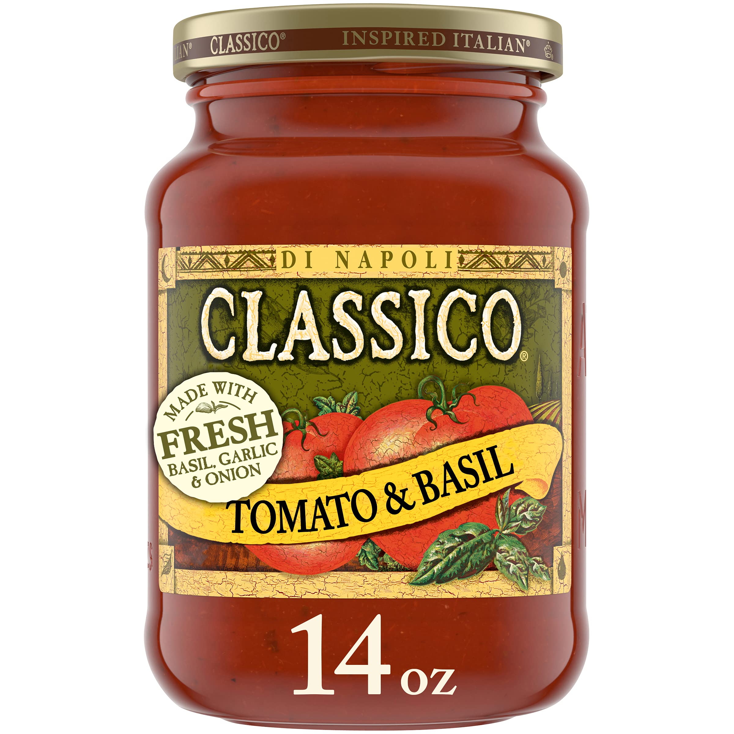 Classico Pasta Sauce Tomato & Basil 397g