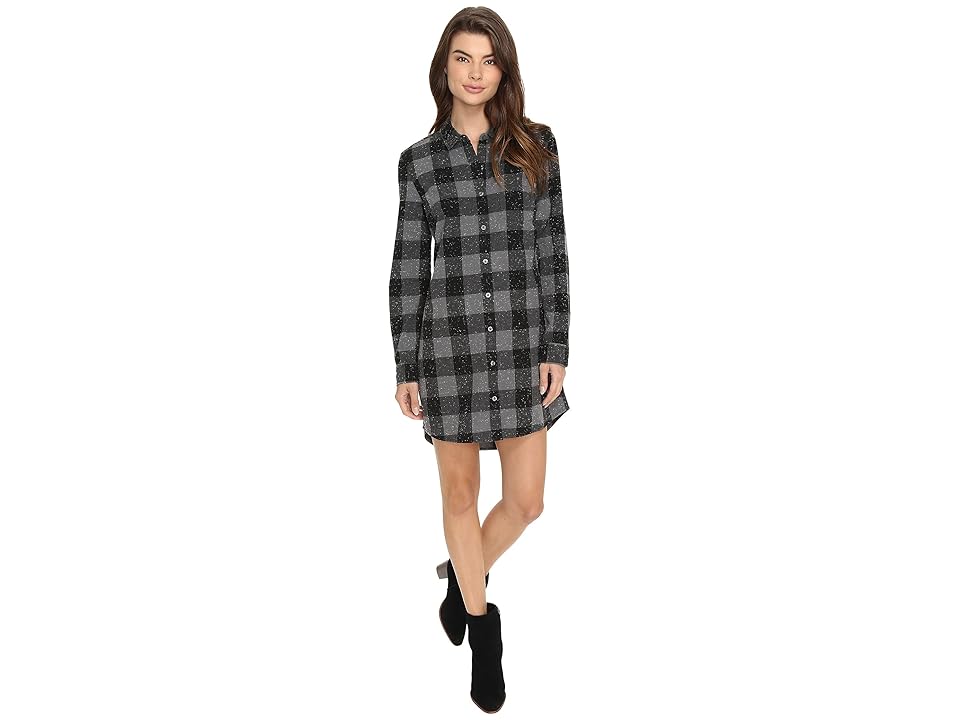 

Obey Bex Shirtdress (Charcoal Multi) Women's Dress