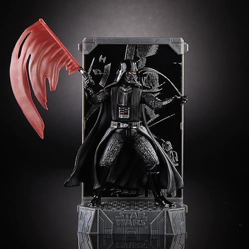 Miniatura 8 de Serie Star Wars Black Titanium Serie Darth Vader, 3.75"