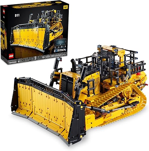 LEGO Technic 42131 Cat D11 - Juego de construcción para adultos (3,854 piezas)