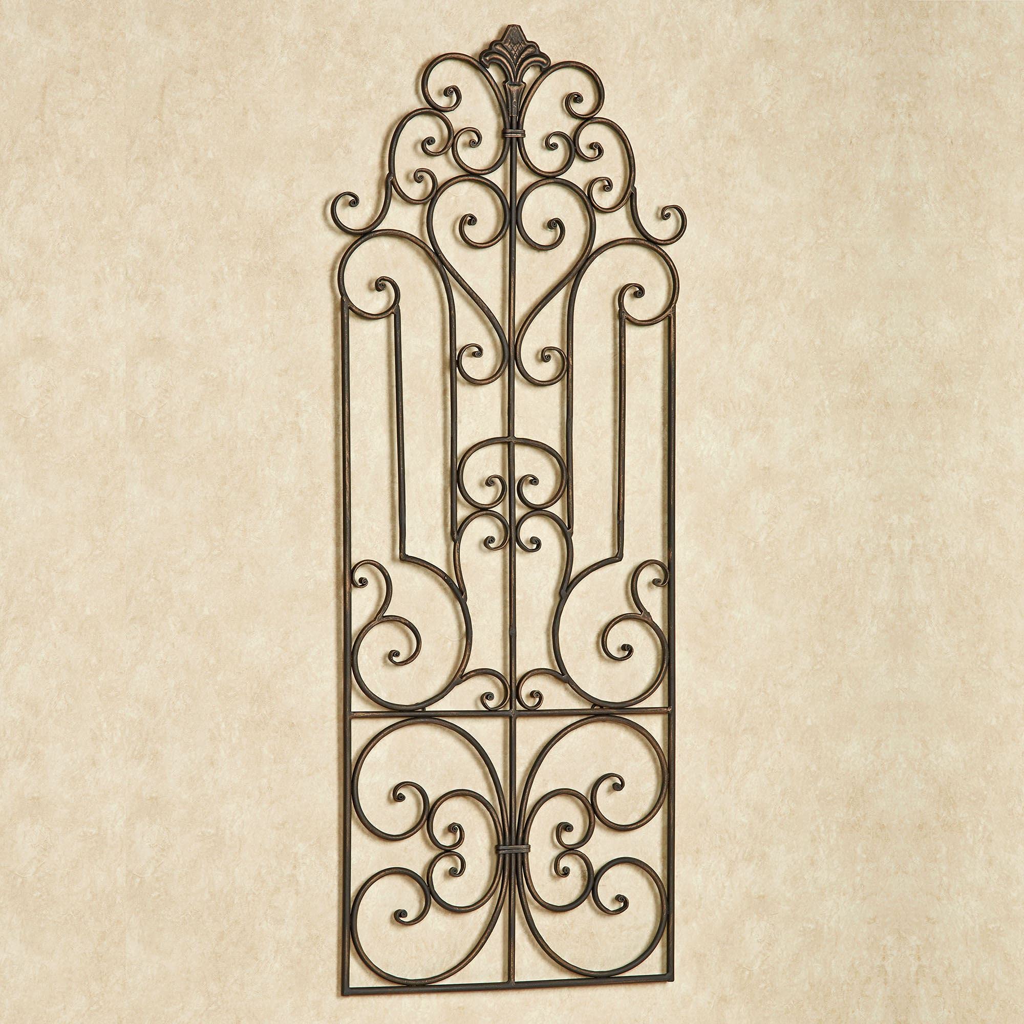 Touch of Class Antonello Wrought Iron Wall Grille (AntqBrnz)