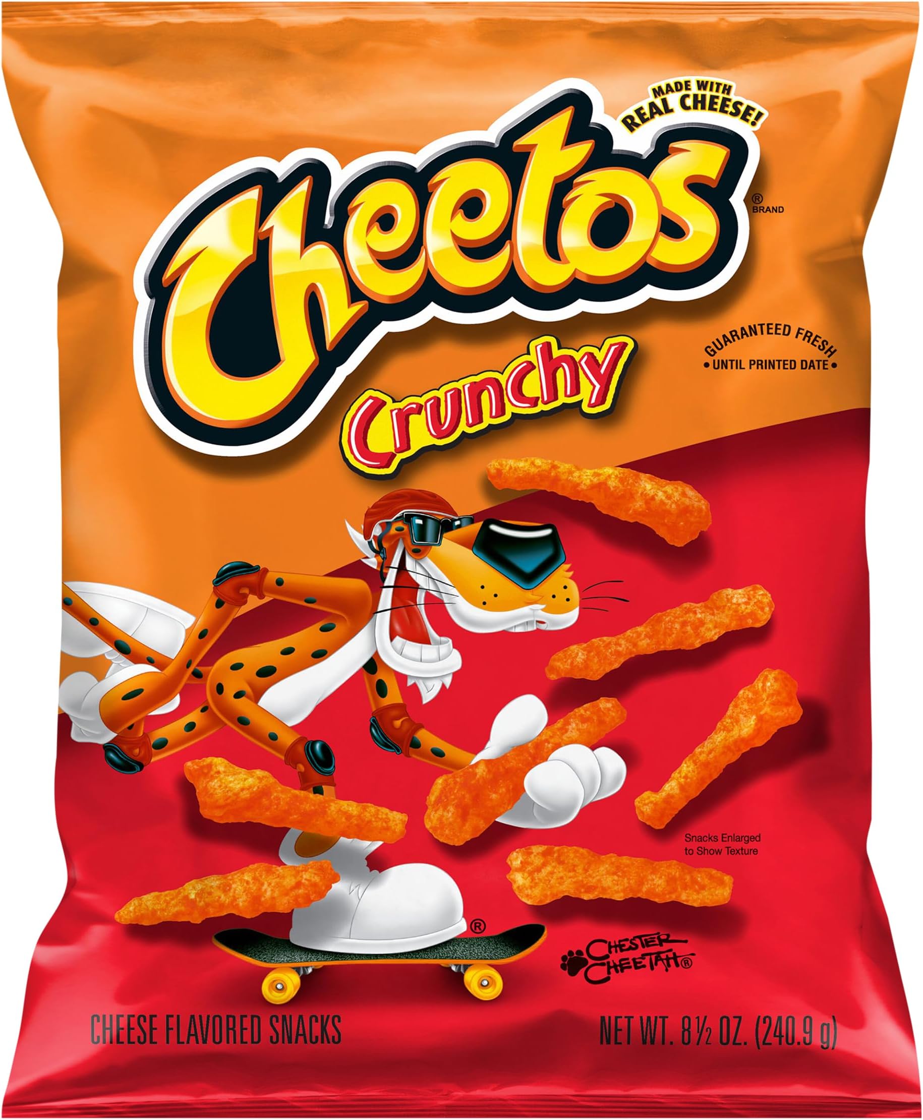 Cheetos Cheese Snacks, Crunchy, 8.5 oz