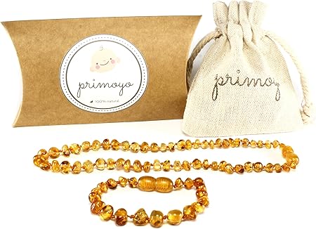 primoyo Bernsteinkette & Armband