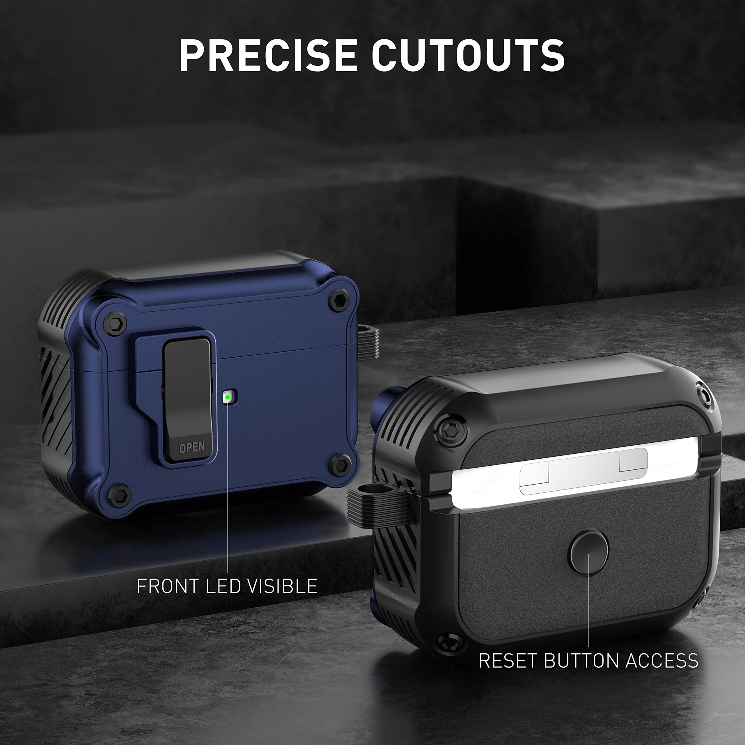Valkit (ヴァルキット) Airpods Pro対応 ケースカバー ロック Amazon | Valkit (ヴァルキット) Airpods Pro 2対応 ロック付き