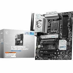 MSI B760 GAMING PLUS WIFI DDR4 Motherboard, ATX - Support…