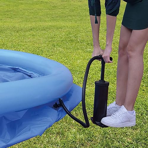 Miniatura 3 de Piscinas inflables sobre el suelo piscina inflable mejorada para adultos piscina inflable de anillo superior juego rápido para exteriores jardín
